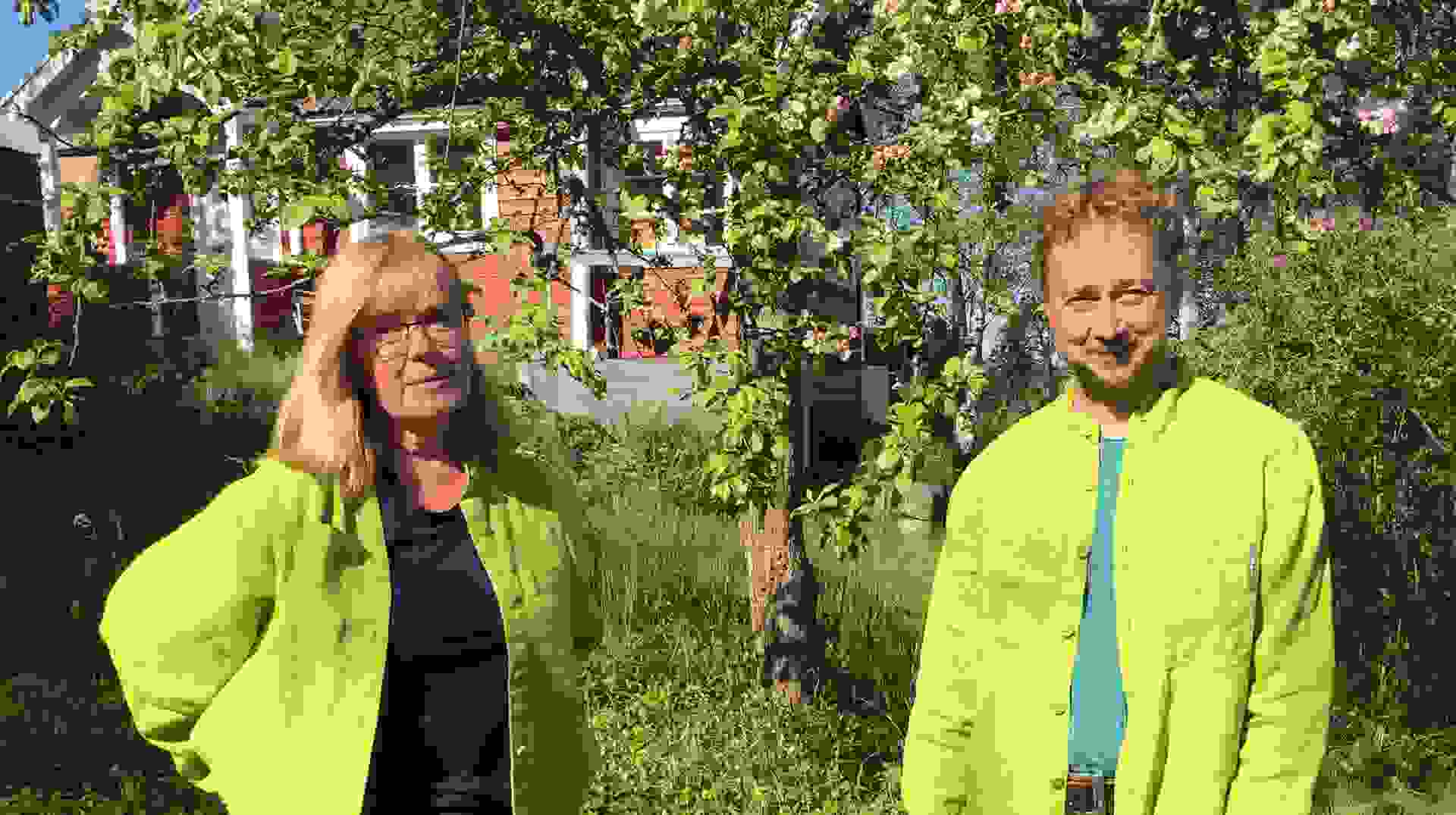 Våra trädgårdsrådgivare Lise-Lotte Björkman och Henrik Bodin