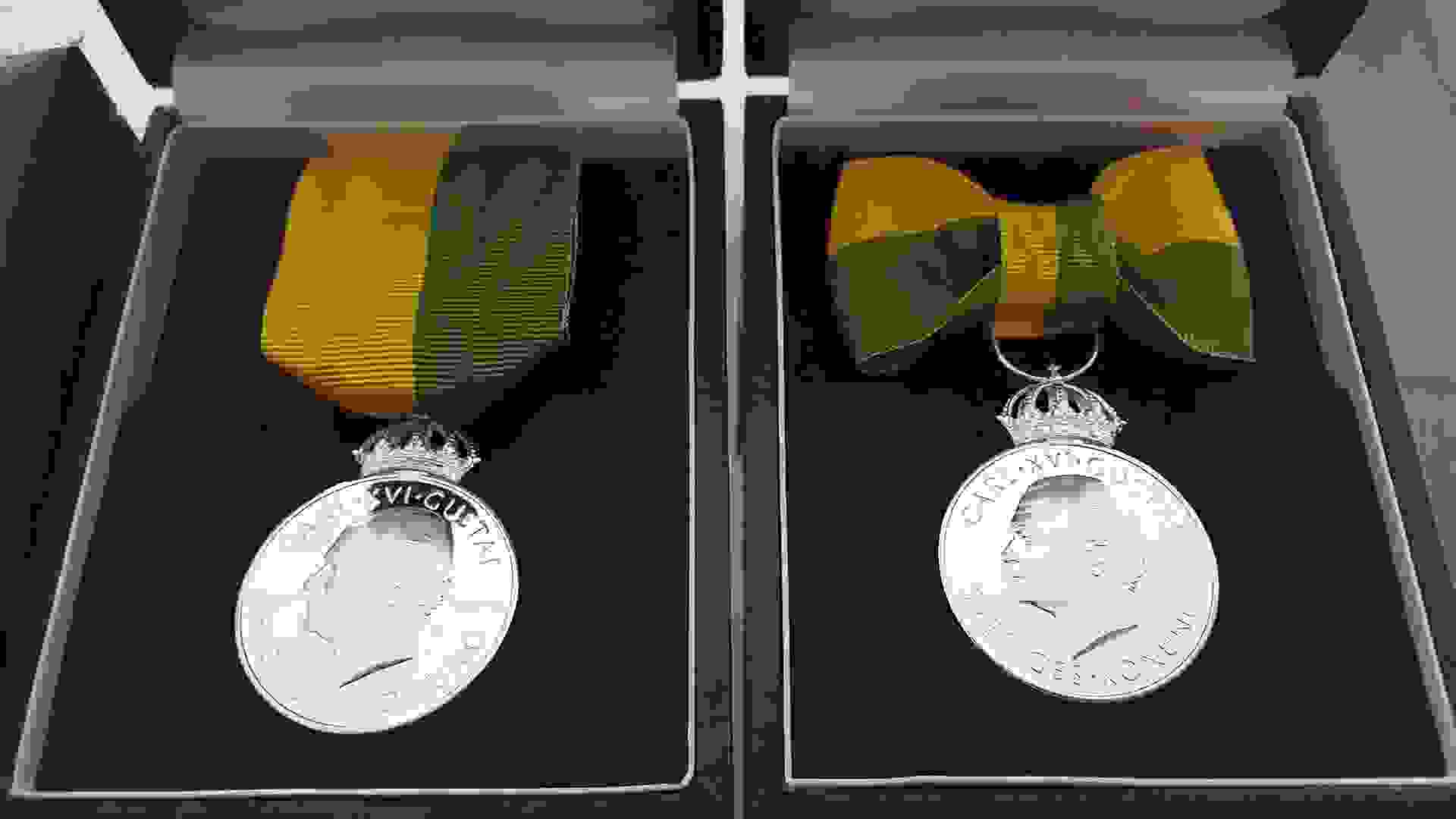 Kungliga Patriotiska Sällskapets medaljer